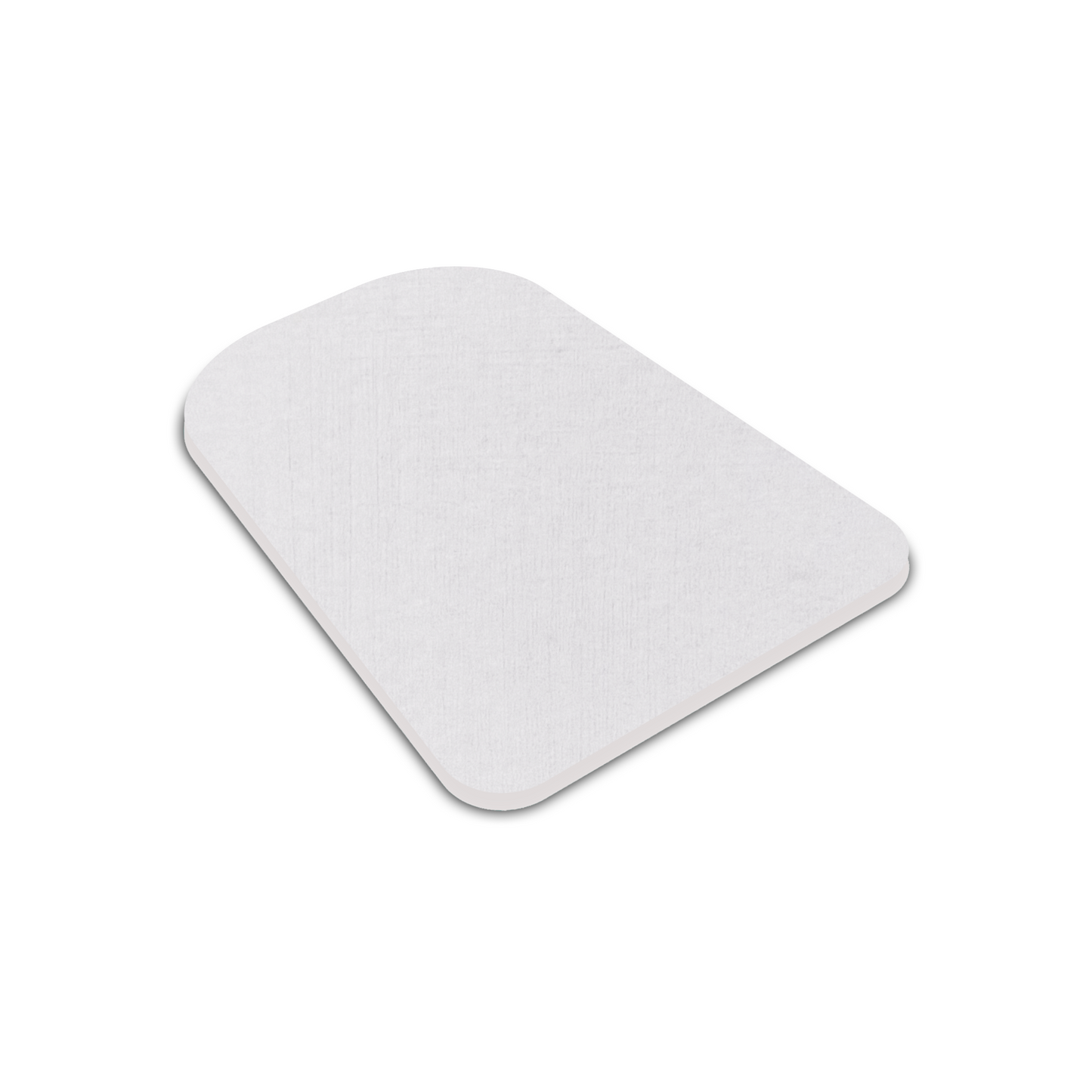 Echo Emblem, Flocked Velvet Foam Insert, White 1 cm (In Stock)