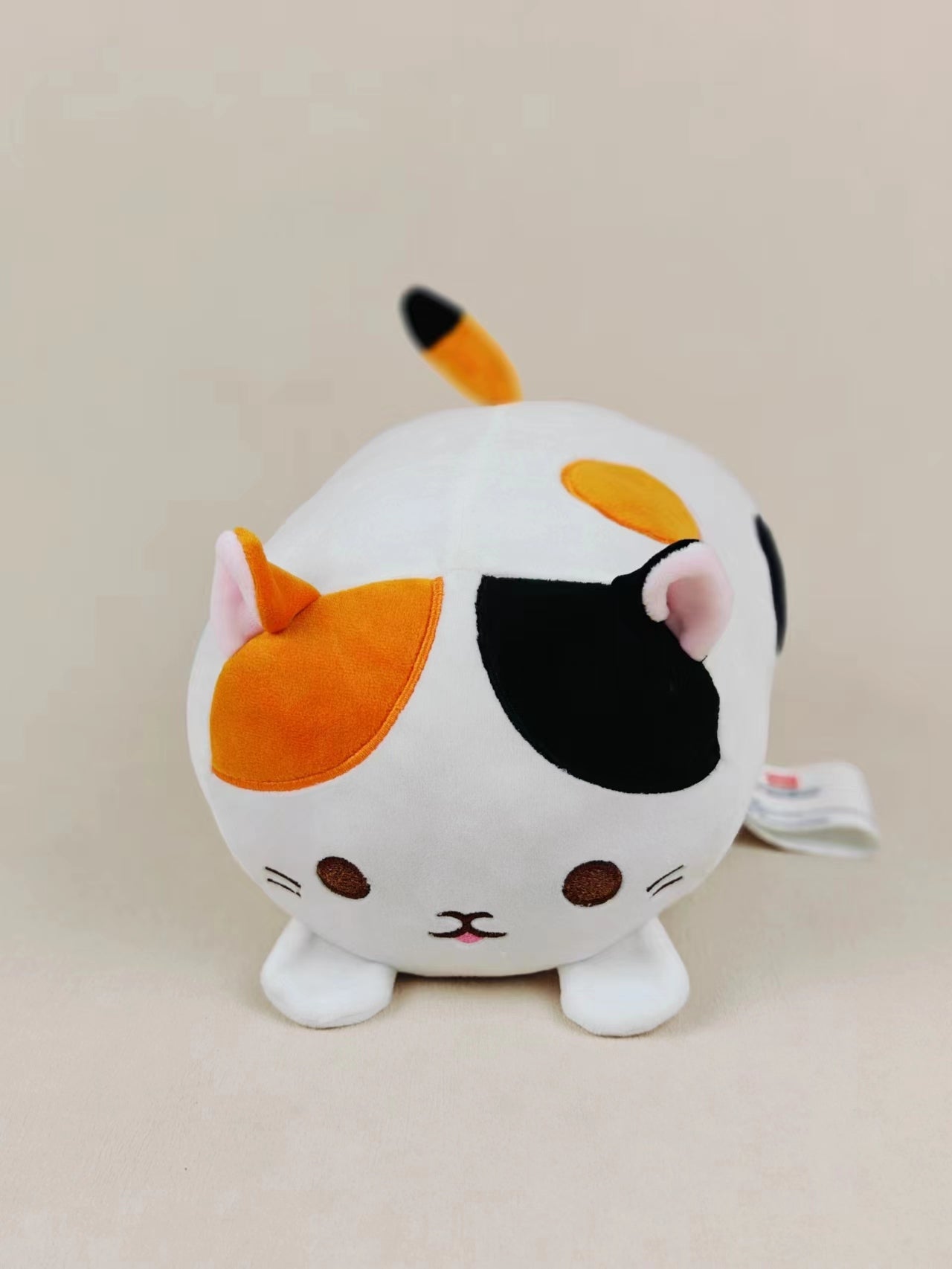 Plush - Tank Calico Cat Plush, Orange and Black 25cm