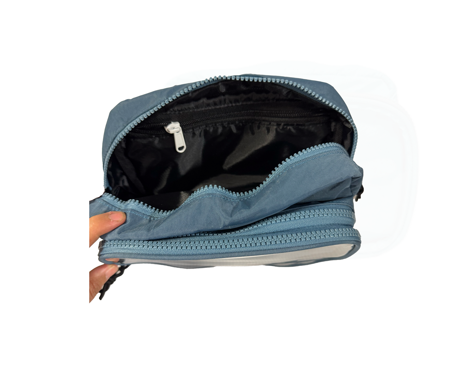 Tutsy Fanny Pack Itabag, 3 Compartments, Dark Blue