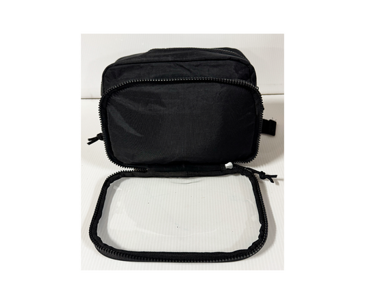 Tutsy Fanny Pack Itabag, 3 Compartments, Black