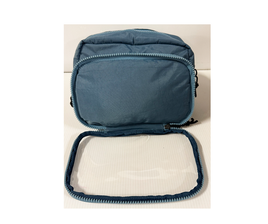 Tutsy Fanny Pack Itabag, 3 Compartments,  Dark Blue