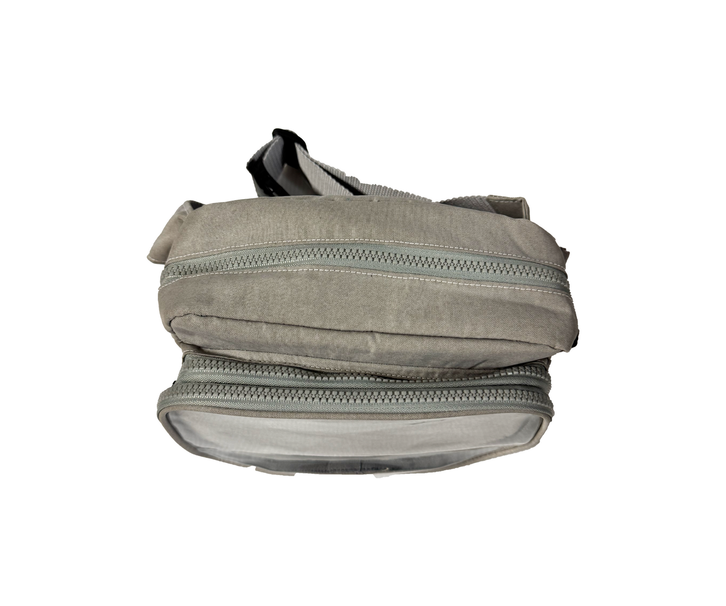 Tutsy Fanny Pack Itabag, 3 Compartments, Light Grey