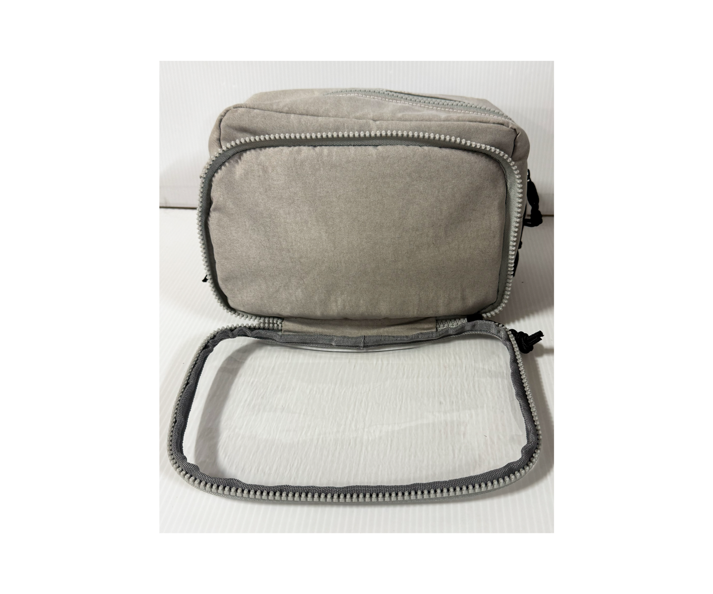 Tutsy Fanny Pack Itabag, 3 Compartments, Light Grey