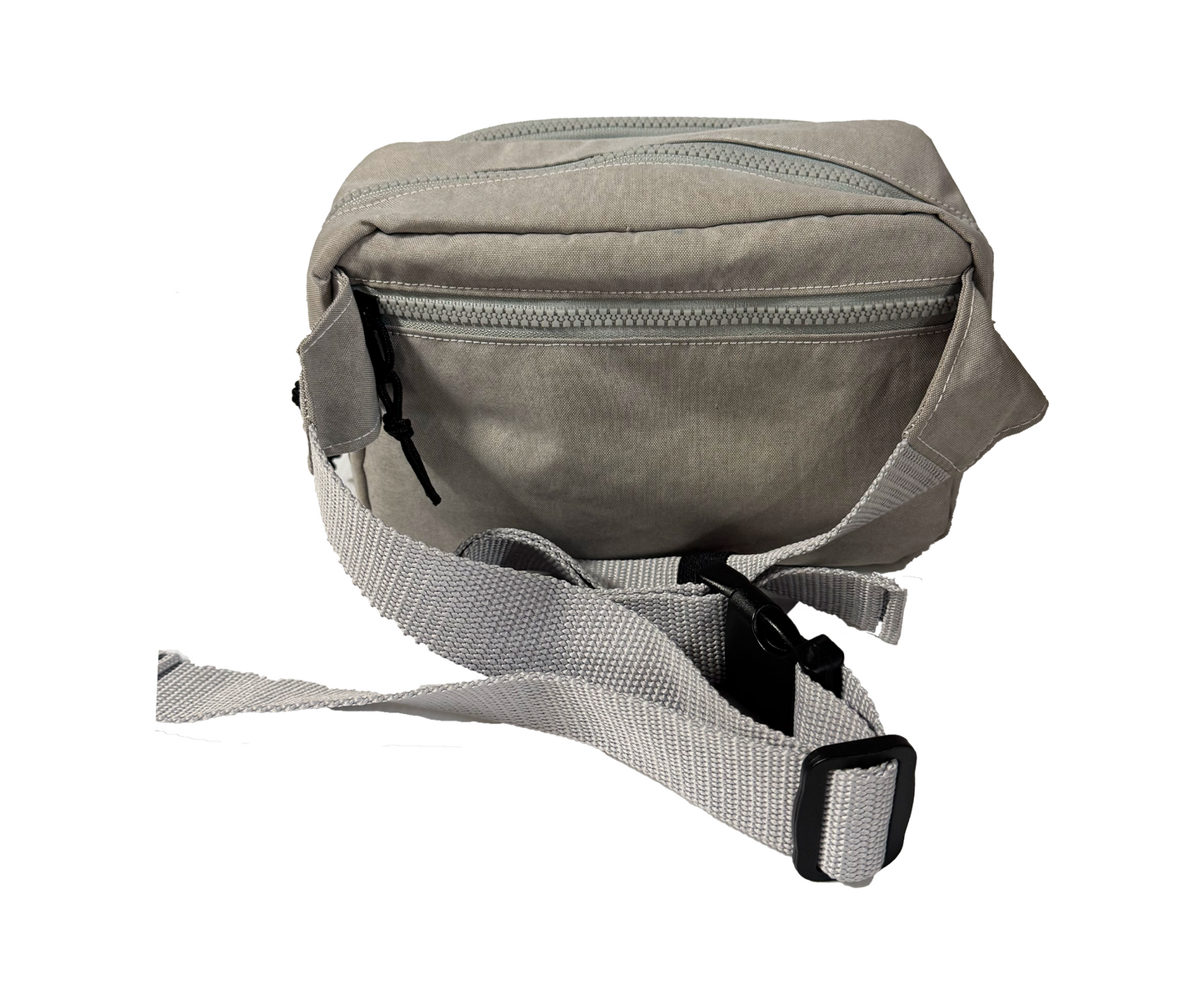 Tutsy Fanny Pack Itabag, 3 Compartments, Light Grey