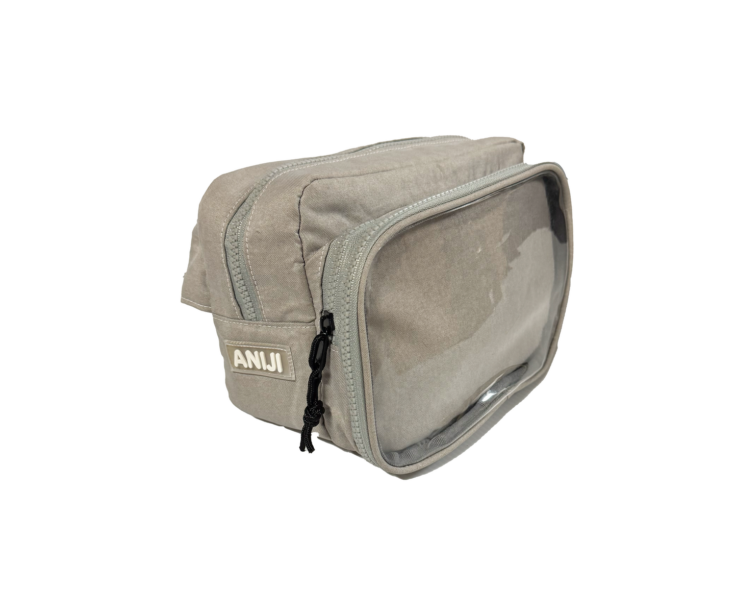 Tutsy Fanny Pack Itabag, 3 Compartments, Light Grey