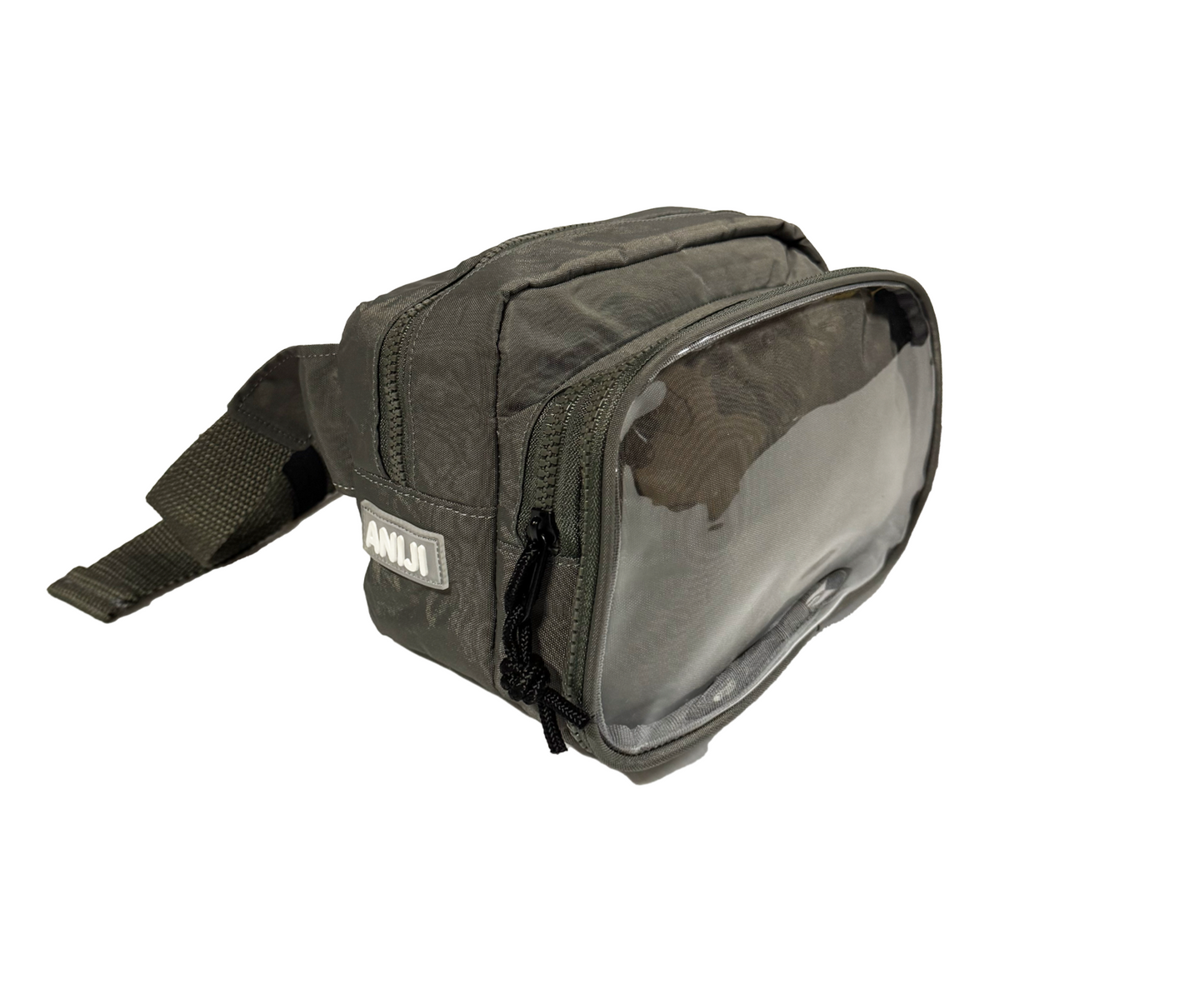 Tutsy Fanny Pack Itabag, 3 Compartments, Grey