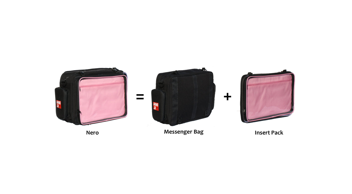 Nero Ita Messenger Bag (Pink)