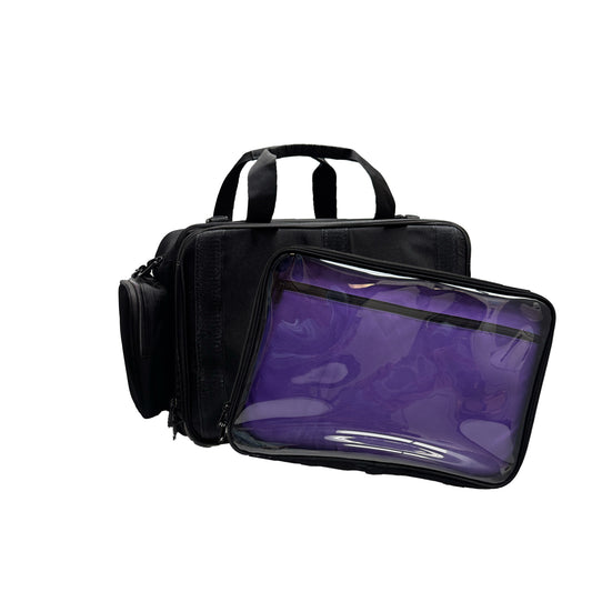Nero Ita Messenger Bag with Handle Dark Purple - Pre Order