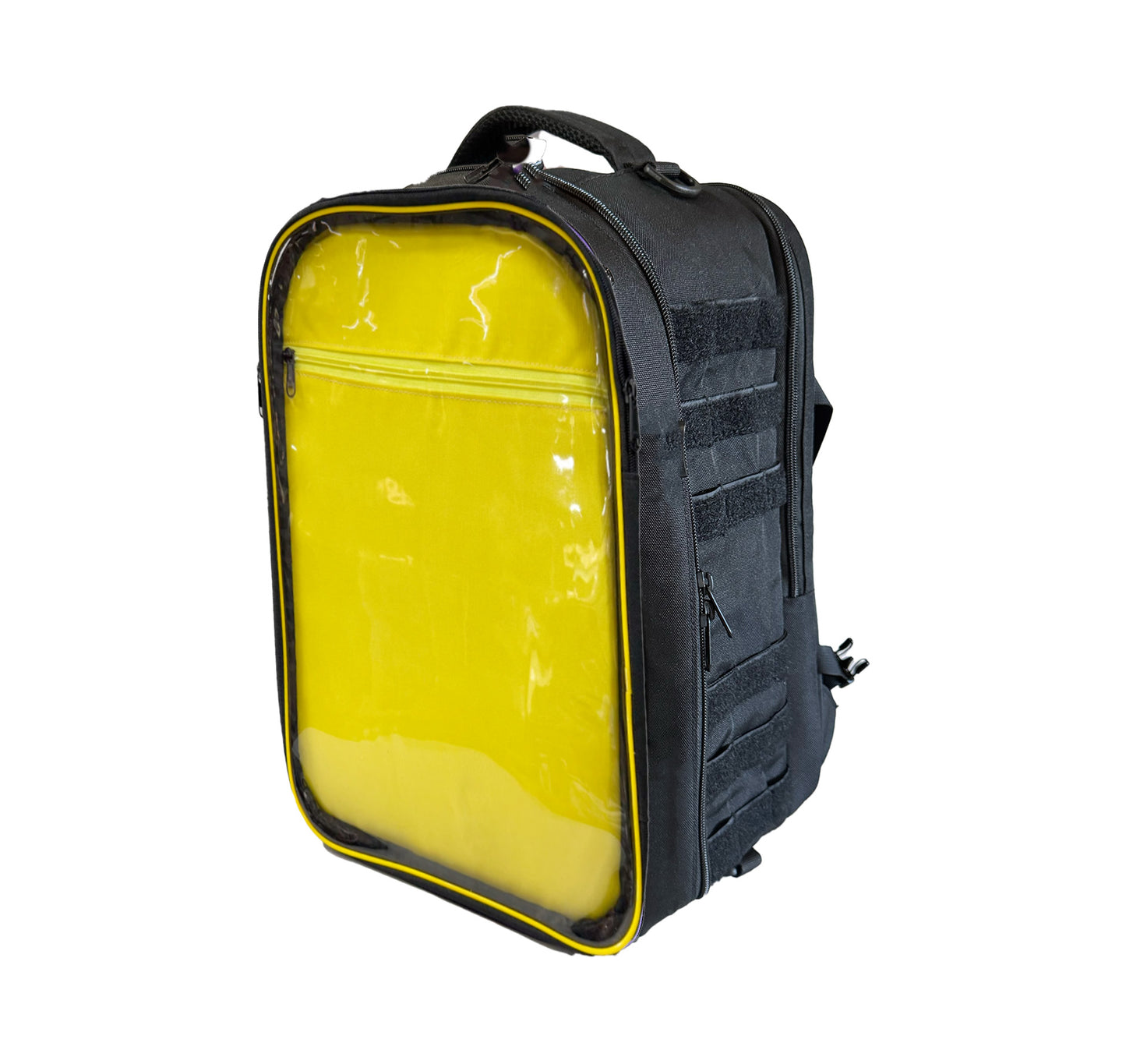 Virgil Ita Backpack, Black and Yellow