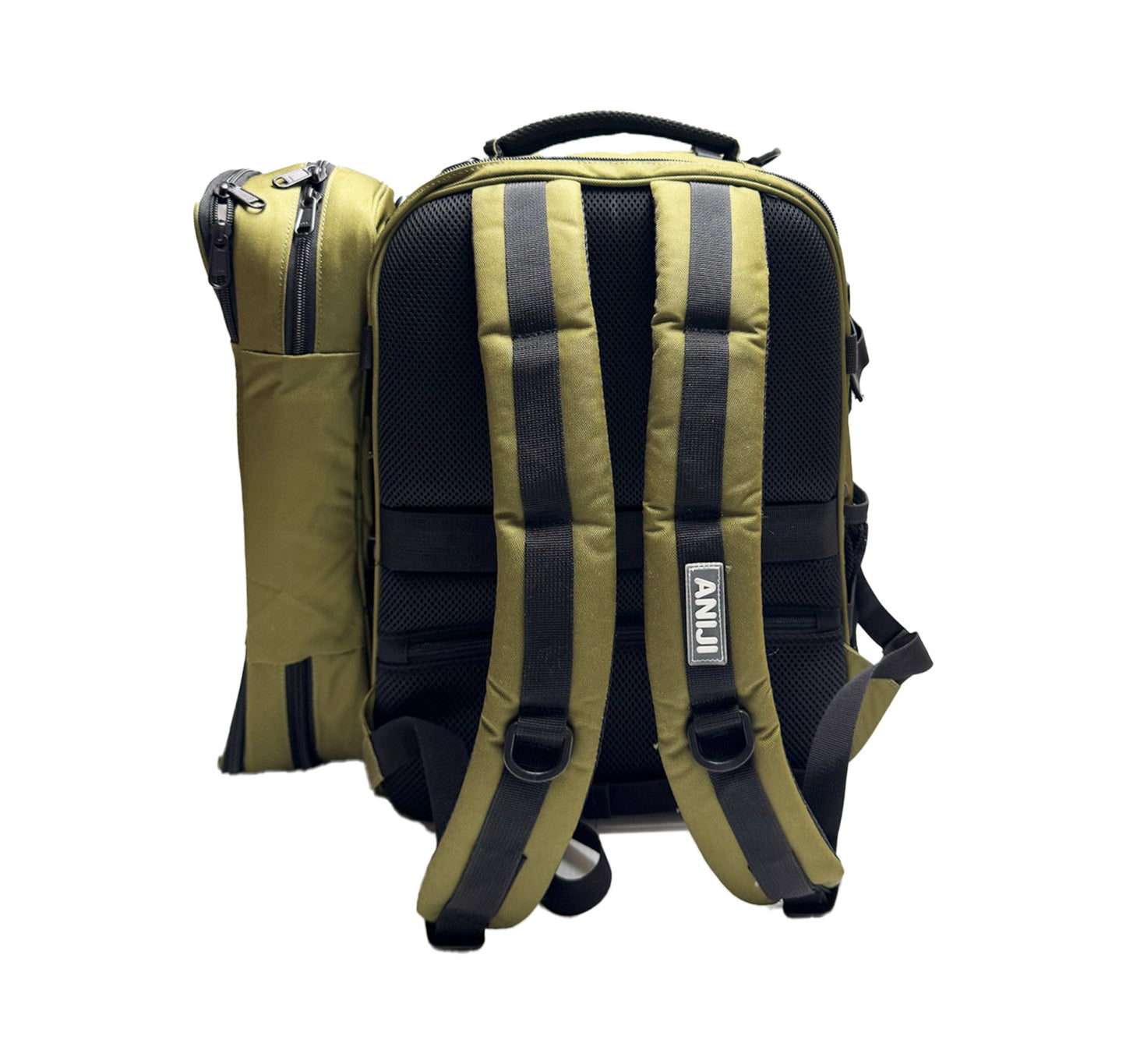 Virgil + Yamato - TCG, Photography, Esport, Travel Ita Backpack Combo, Black and Olive Green