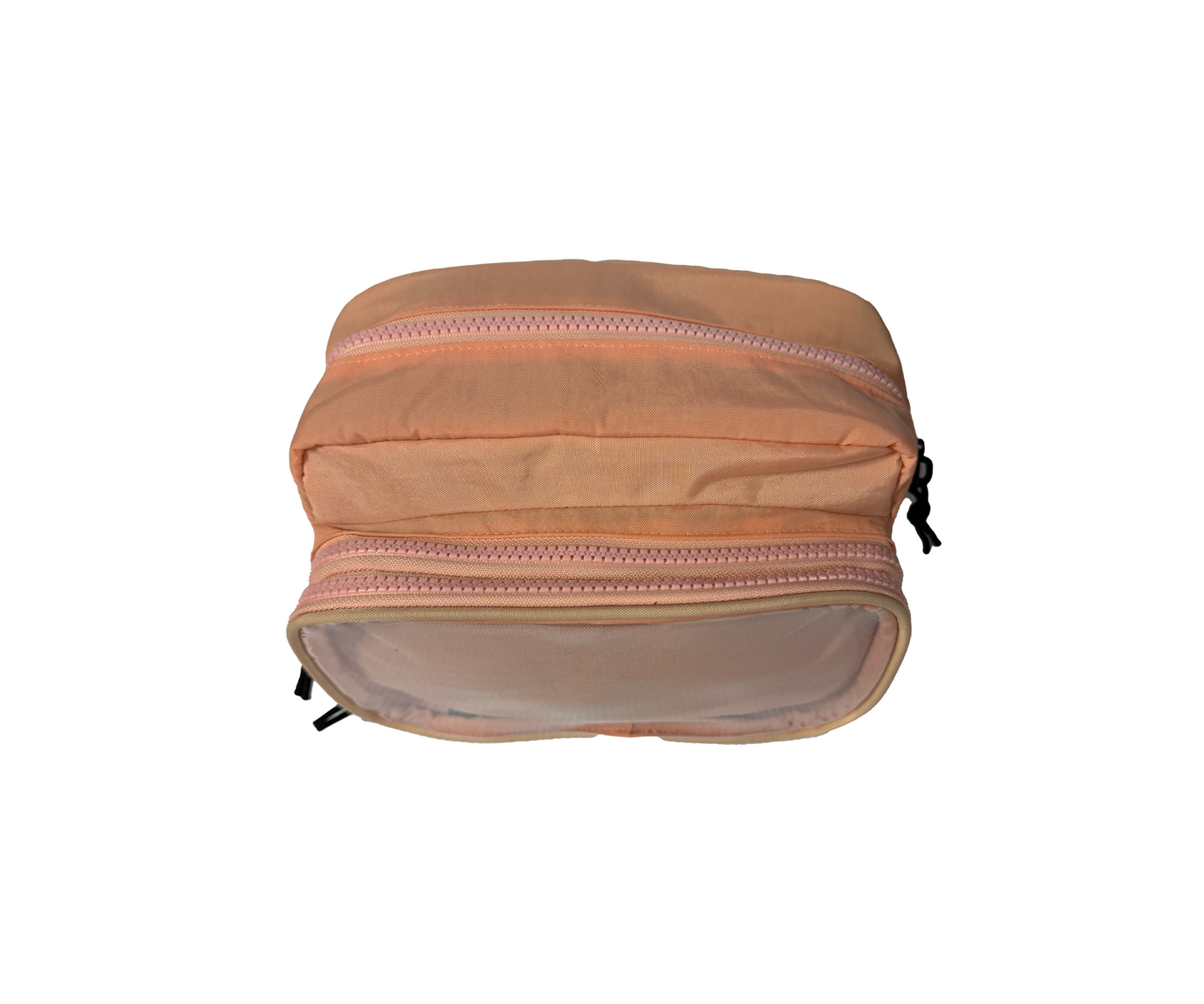 Tutsy Fanny Pack Itabag, 3 Compartments, Peach