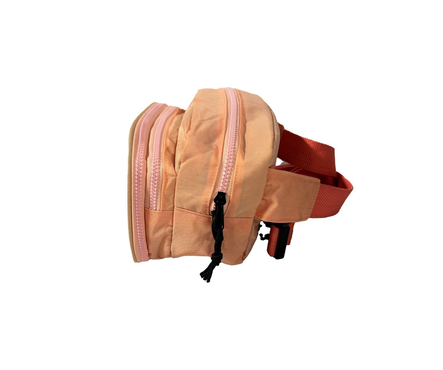 Tutsy Fanny Pack Itabag, 3 Compartments, Peach