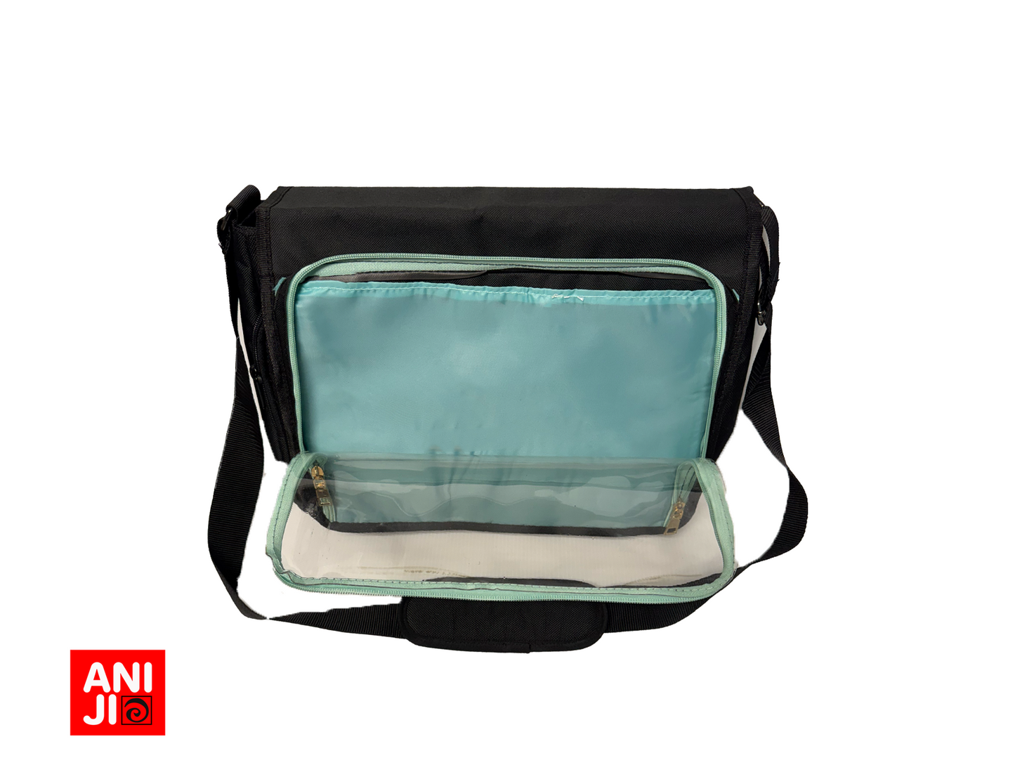 Joly Messenger Itabag, Black / Teal *NEW* (Shipping in January 2025)