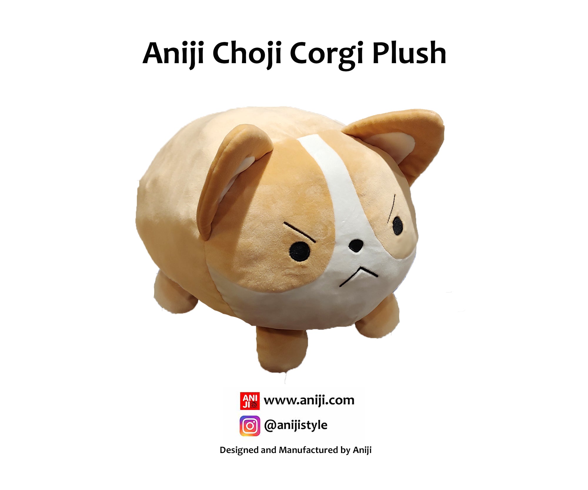 Angry corgi outlet plush